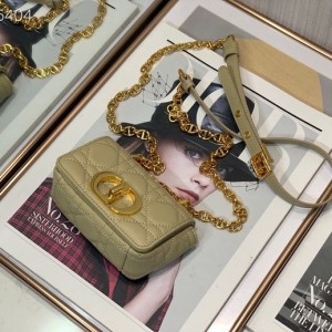 Christian Dior Caro Micro Bag 13cm with Calfskin Leather Fall/Winter 2021 Collection - Image 7