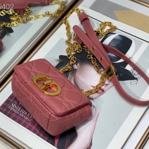 Christian Dior Caro Micro Bag 13cm with Calfskin Leather Fall/Winter 2021 Collection - Image 7