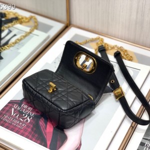 Christian Dior Caro Micro Bag 13cm with Calfskin Leather Fall/Winter 2021 Collection - Image 7