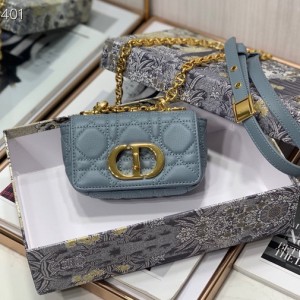 Christian Dior Caro Micro Bag 13cm with Calfskin Leather Fall/Winter 2021 Collection - Image 8