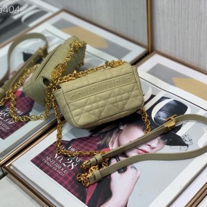 Christian Dior Caro Micro Bag 13cm with Calfskin Leather Fall/Winter 2021 Collection - Image 8