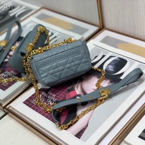 Christian Dior Caro Micro Bag 13cm with Calfskin Leather Fall/Winter 2021 Collection - Image 9