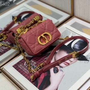 Christian Dior Caro Micro Bag 13cm with Calfskin Leather Fall/Winter 2021 Collection - Image 9