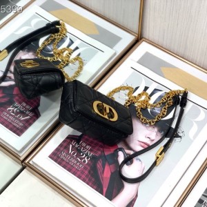 Christian Dior Caro Micro Bag 13cm with Calfskin Leather Fall/Winter 2021 Collection - Image 9