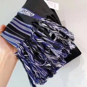 Christian Dior Cotton/Wool/Silk Scarf 200cm Fall/Winter 2019 Collection - Image 5