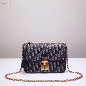 Christian Dior DiorAddict Bag 24cm 5585 Oblique Canvas Spring/Summer 2022 Collection - Image 10