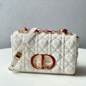 Christian Dior Dioramour Caro Bag 20cm Gold Hardware Lambskin Leather Spring/Summer 2021 Collection - Image 1