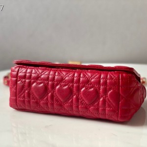 Christian Dior Dioramour Caro Bag 20cm Gold Hardware Lambskin Leather Spring/Summer 2021 Collection - Image 3