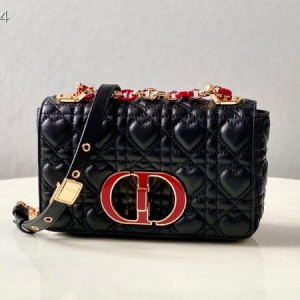 Christian Dior Dioramour Caro Bag 20cm Gold Hardware Lambskin Leather Spring/Summer 2021 Collection - Image 1