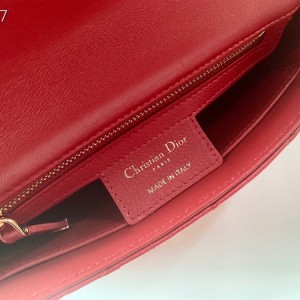 Christian Dior Dioramour Caro Bag 20cm Gold Hardware Lambskin Leather Spring/Summer 2021 Collection - Image 6