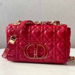 Christian Dior Dioramour Caro Bag 20cm Gold Hardware Lambskin Leather Spring/Summer 2021 Collection - Image 1