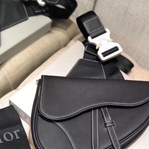 Christian Dior Homme Mens Bag 28cm Grained Calfskin Leather Spring/Summer 2020 Collection - Image 6