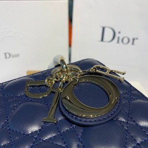 Christian Dior Lady Dior Bag 20cm Gold Hardware Lambskin Leather Spring/Summer 2020 Collection - Image 5