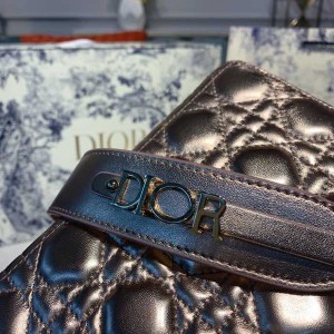 Christian Dior Lady Dior Bag 20cm Gold Hardware Lambskin Leather Spring/Summer 2020 Collection - Image 5