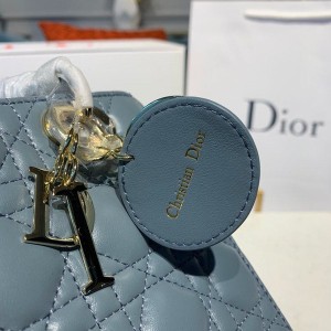 Christian Dior Lady Dior Bag 20cm Gold Hardware Lambskin Leather Spring/Summer 2020 Collection - Image 5