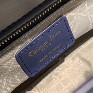 Christian Dior Lady Dior Bag 20cm Gold Hardware Lambskin Leather Spring/Summer 2020 Collection - Image 6