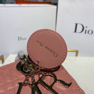 Christian Dior Lady Dior Bag 20cm Gold Hardware Lambskin Leather Spring/Summer 2020 Collection - Image 6