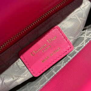 Christian Dior Lady Dior Bag 20cm Gold Hardware Lambskin Leather Spring/Summer 2020 Collection - Image 6