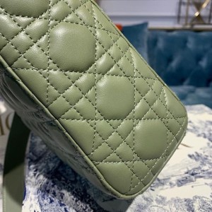 Christian Dior Lady Dior Bag 20cm Gold Hardware Lambskin Leather Spring/Summer 2020 Collection - Image 7