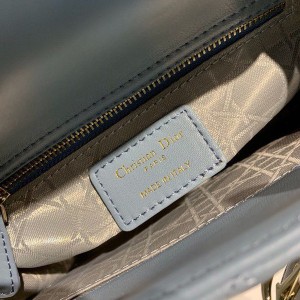 Christian Dior Lady Dior Bag 20cm Gold Hardware Lambskin Leather Spring/Summer 2020 Collection - Image 7