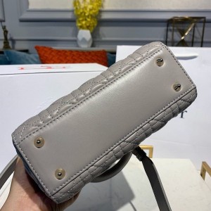 Christian Dior Lady Dior Bag 20cm Gold Hardware Lambskin Leather Spring/Summer 2020 Collection - Image 7