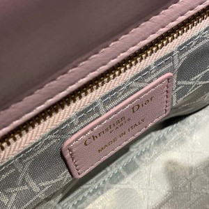 Christian Dior Lady Dior Bag 20cm Gold Hardware Lambskin Leather Spring/Summer 2020 Collection - Image 8