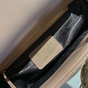 Christian Dior Lady Dior Bag 20cm Gold Hardware Lambskin Leather Spring/Summer 2020 Collection - Image 8