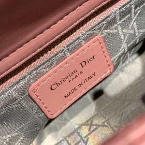 Christian Dior Lady Dior Bag 20cm Gold Hardware Lambskin Leather Spring/Summer 2020 Collection - Image 8