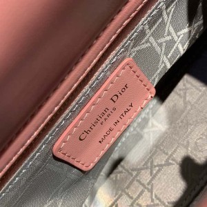 Christian Dior Lady Dior Bag 20cm Gold Hardware Lambskin Leather Spring/Summer 2020 Collection - Image 8