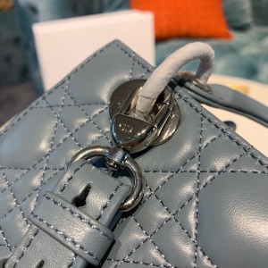 Christian Dior Lady Dior Bag 20cm Silver Hardware Lambskin Leather Spring/Summer 2020 Collection - Image 8