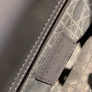 Christian Dior Lady Dior Bag 20cm Silver Hardware with Embellished Bag Strap Lambskin Leather Spring/Summer 2020 Collection - Image 8