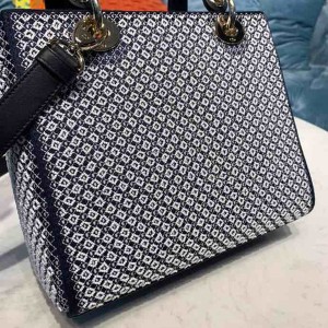 Christian Dior Lady Dior Bag 24cm Embroidered "La Force" Gold Hardware Lambskin Leather Spring/Summer 2020 Collection - Image 9