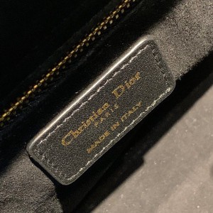 Christian Dior Lady Dior Bag 24cm Gold Hardware Embroidered Lambskin Leather Spring/Summer 2020 Collection - Image 8