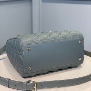 Christian Dior Lady Dior Bag 24cm Gold Hardware Lambskin Leather Spring/Summer 2020 Collection - Image 7