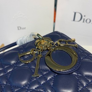 Christian Dior Lady Dior Bag 24cm Gold Hardware Lambskin Leather Spring/Summer 2020 Collection - Image 8