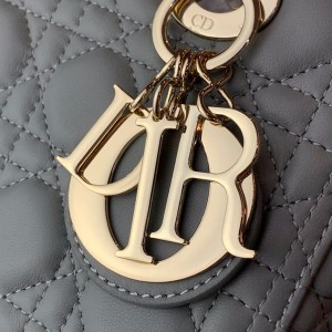 Christian Dior Lady Dior Bag 24cm Gold Hardware Lambskin Leather Spring/Summer 2020 Collection - Image 9