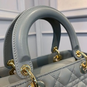 Christian Dior Lady Dior Bag 24cm Gold Hardware Lambskin Leather Spring/Summer 2020 Collection - Image 10