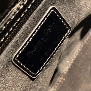 Christian Dior Lady Dior Bag 24cm Gold Hardware Patent Leather Spring/Summer 2020 Collection - Image 6