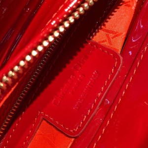 Christian Dior Lady Dior Bag 24cm Gold Hardware Patent Leather Spring/Summer 2020 Collection - Image 7