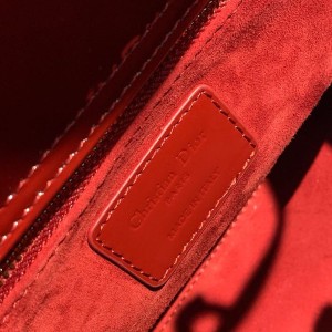 Christian Dior Lady Dior Bag 24cm Gold Hardware Patent Leather Spring/Summer 2020 Collection - Image 9