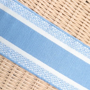 Christian Dior Lady Dior Bag 24cm M0565 Light Blue Dior Oblique Jacquard Embroidery Canvas Fall/Winter 2022 Collection - Image 6