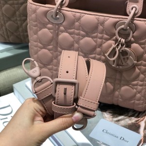 Christian Dior Lady Dior Bag 24cm Matte Hardware Lambskin Leather Fall/Winter 2020 Collection - Image 6