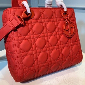 Christian Dior Lady Dior Bag 24cm Matte Hardware Lambskin Leather Spring/Summer 2020 Collection - Image 6