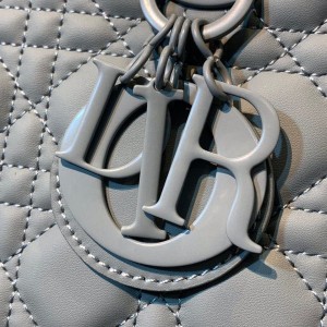 Christian Dior Lady Dior Bag 24cm Matte Hardware Lambskin Leather Spring/Summer 2020 Collection - Image 8