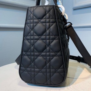 Christian Dior Lady Dior Bag 24cm Matte Hardware Lambskin Leather Spring/Summer 2020 Collection - Image 9