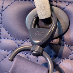 Christian Dior Lady Dior Bag 24cm Matte Hardware Lambskin Leather Spring/Summer 2020 Collection - Image 9