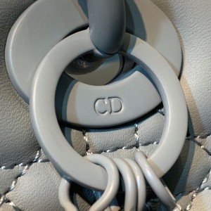 Christian Dior Lady Dior Bag 24cm Matte Hardware Lambskin Leather Spring/Summer 2020 Collection - Image 9