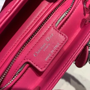 Christian Dior Lady Dior Bag 24cm Silver Hardware Lambskin Leather Spring/Summer 2020 Collection - Image 6