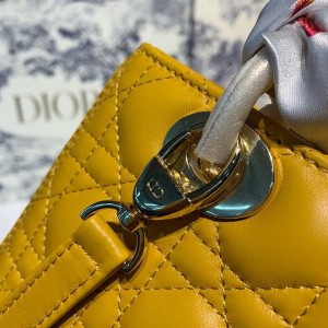 Christian Dior Lady Dior Bag 24cm Silver Hardware Lambskin Leather Spring/Summer 2020 Collection - Image 6