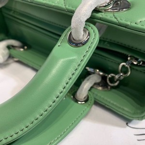 Christian Dior Lady Dior Bag 24cm Silver Hardware Lambskin Leather Spring/Summer 2020 Collection - Image 8